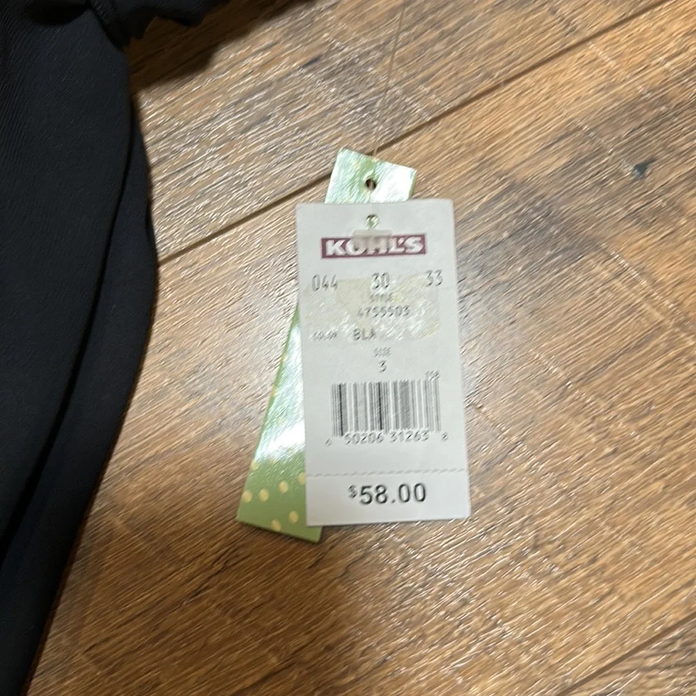 NWT! Black Cocktail Dress - Picture 3 of 4